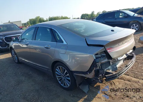 2018 Lincoln Mkz Select from USA, damaged, VIN 3LN6L5D97JR622616